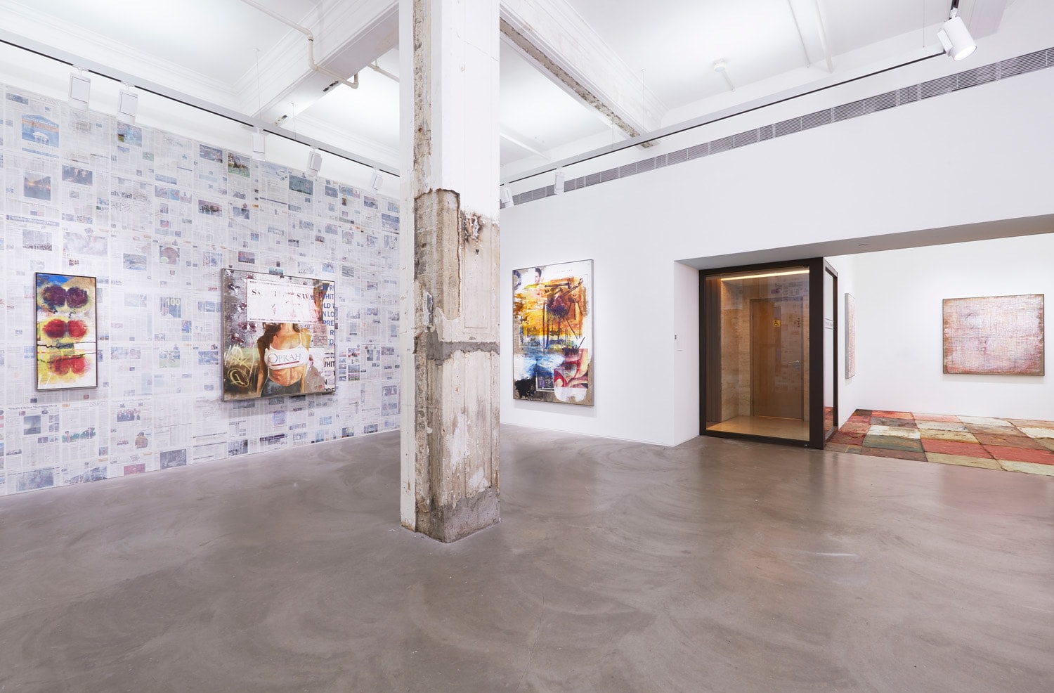 Mandy El-Sayegh,&nbsp;Dispersal, Installation view at Lehmann Maupin, Hong Kong