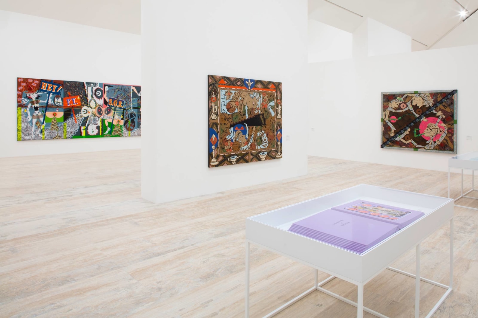 Lari Pittman: Lo Que Se Ve, Se Pregunta, Installation view