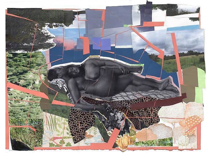 MICKALENE THOMAS Sleep: Deux Femmes Noires, 2011