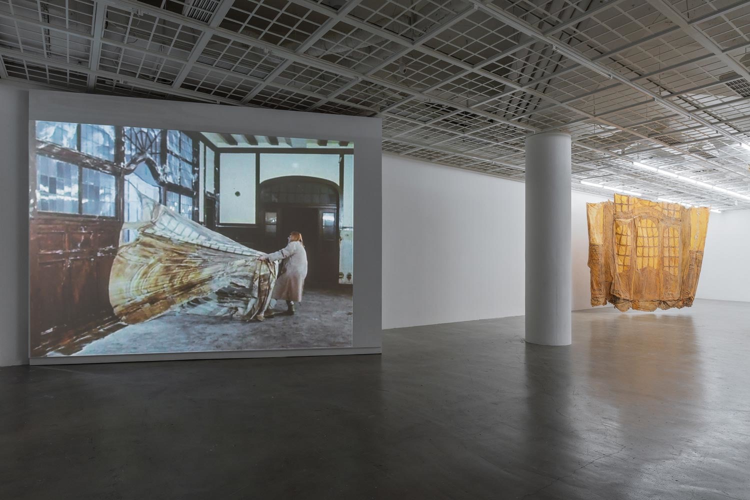 Heidi Bucher: Spaces are Shells, are Skins, Installation view