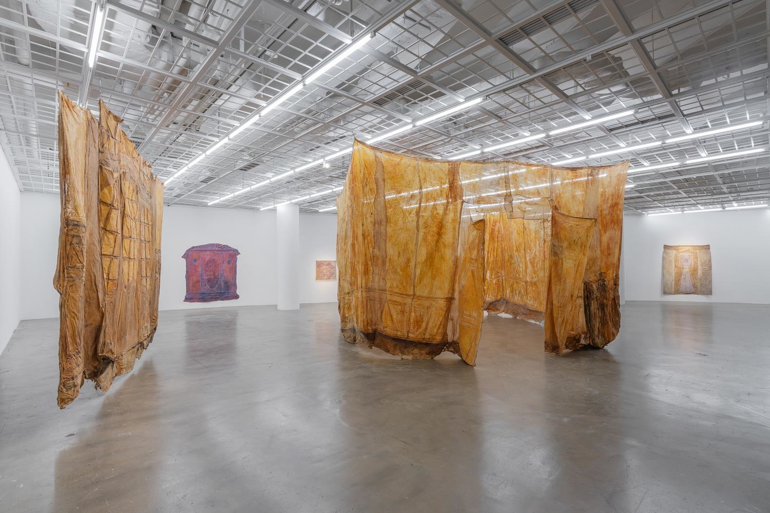 Heidi Bucher: Spaces are Shells, are Skins, Installation view