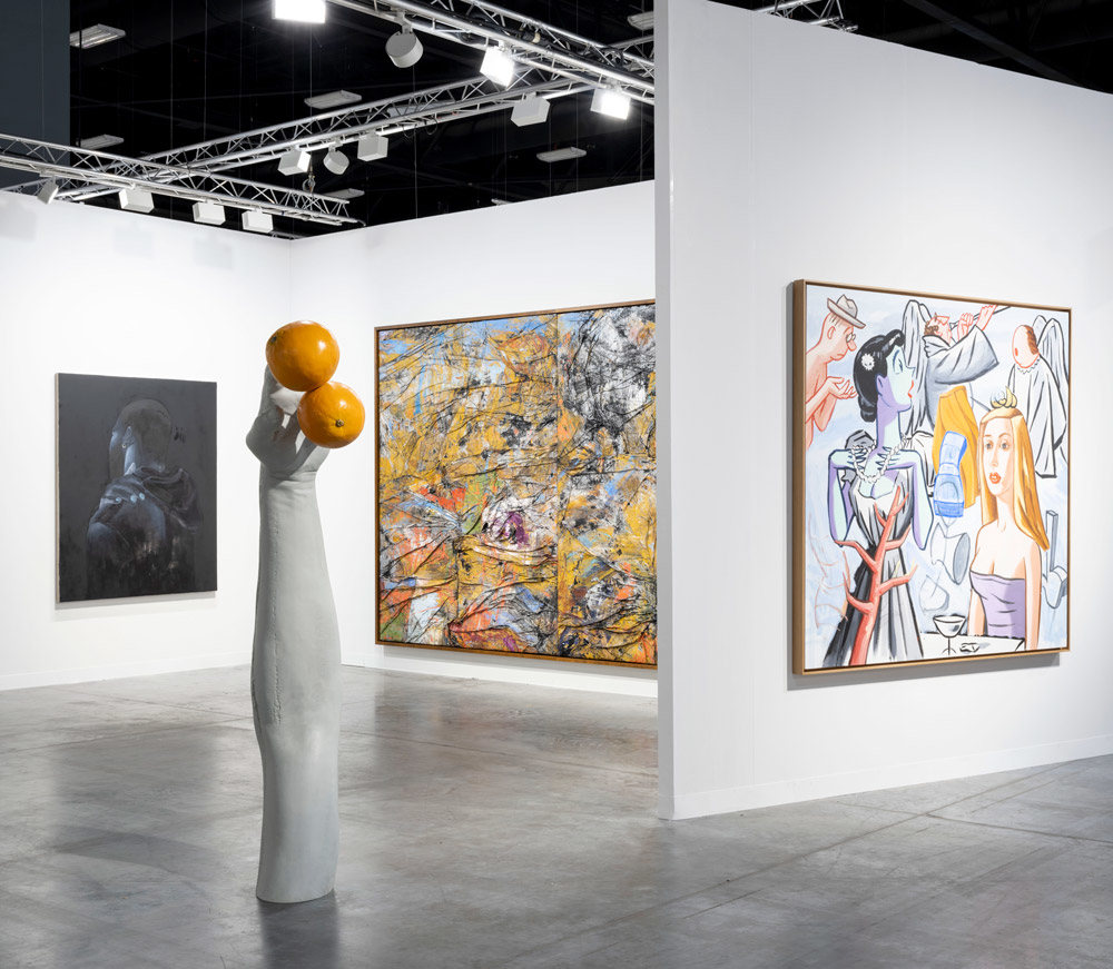 Art Basel Miami Beach 2021, Installation&nbsp;view, Lehmann Maupin, Booth G19