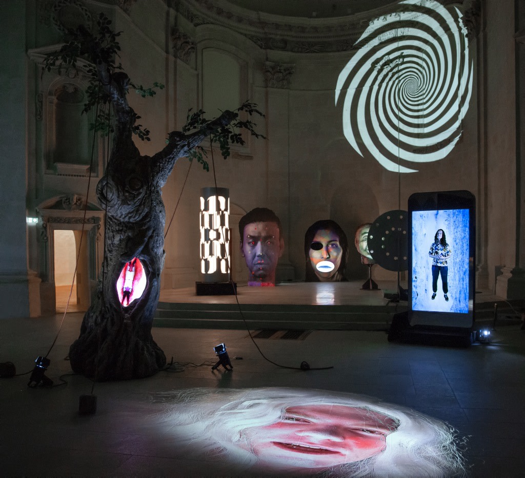 Tony Oursler: Hypnosis, Installation View