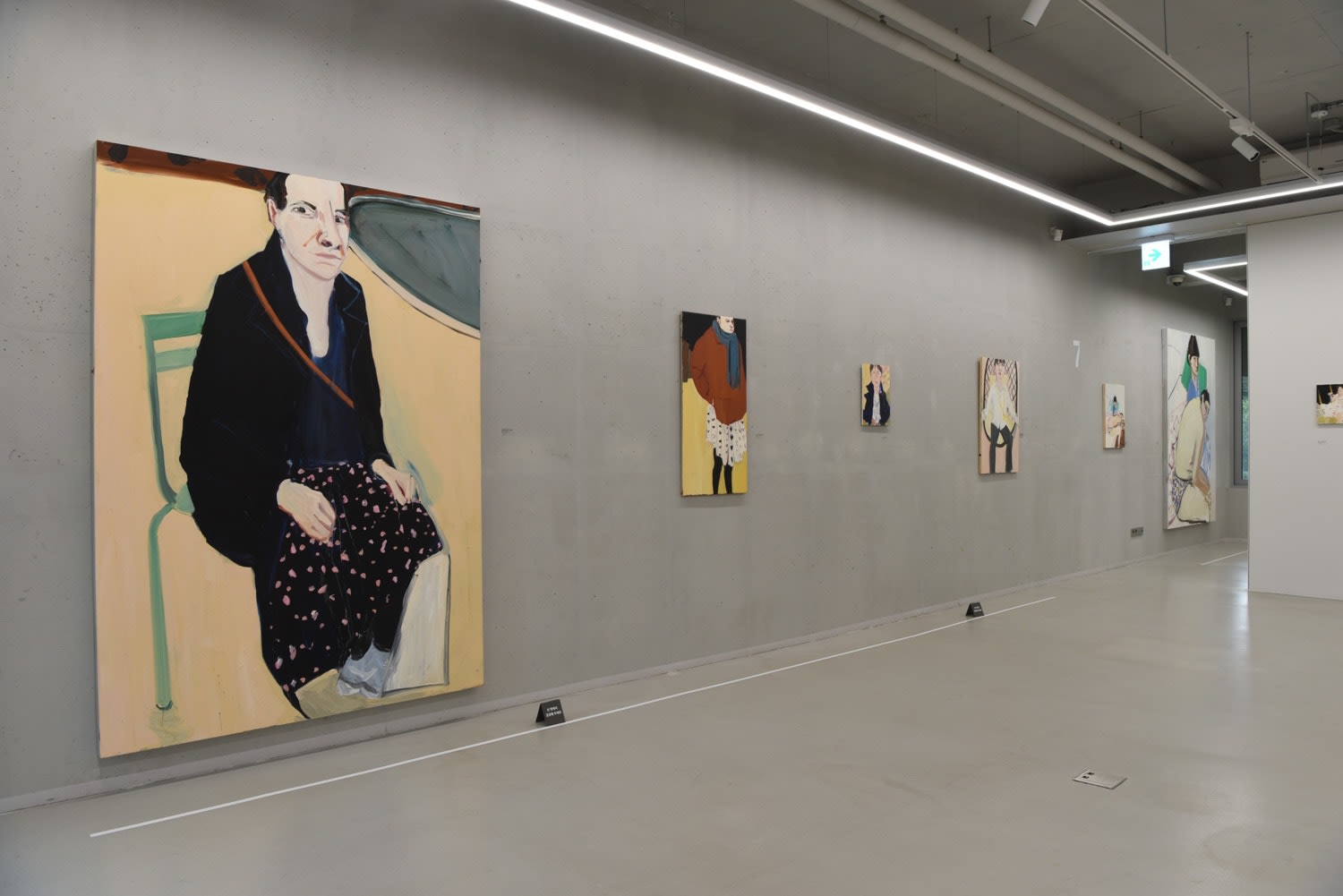 Chantal Joffe: Family Lexicon, Installation View