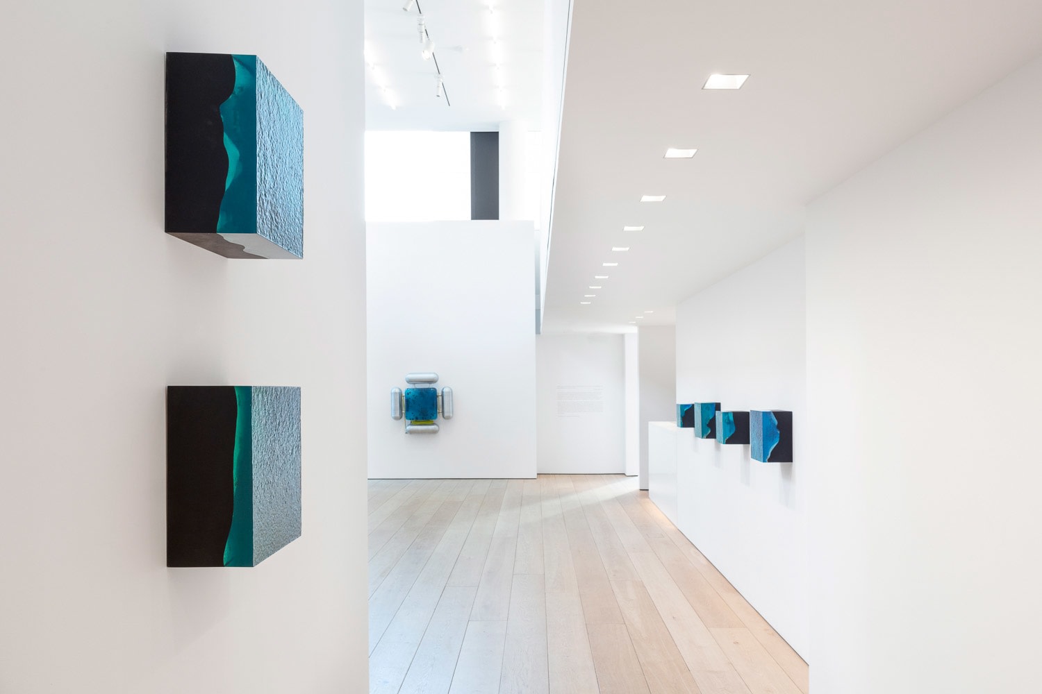 Ashley Bickerton: Seascapes at the End of History, Installation view, New York