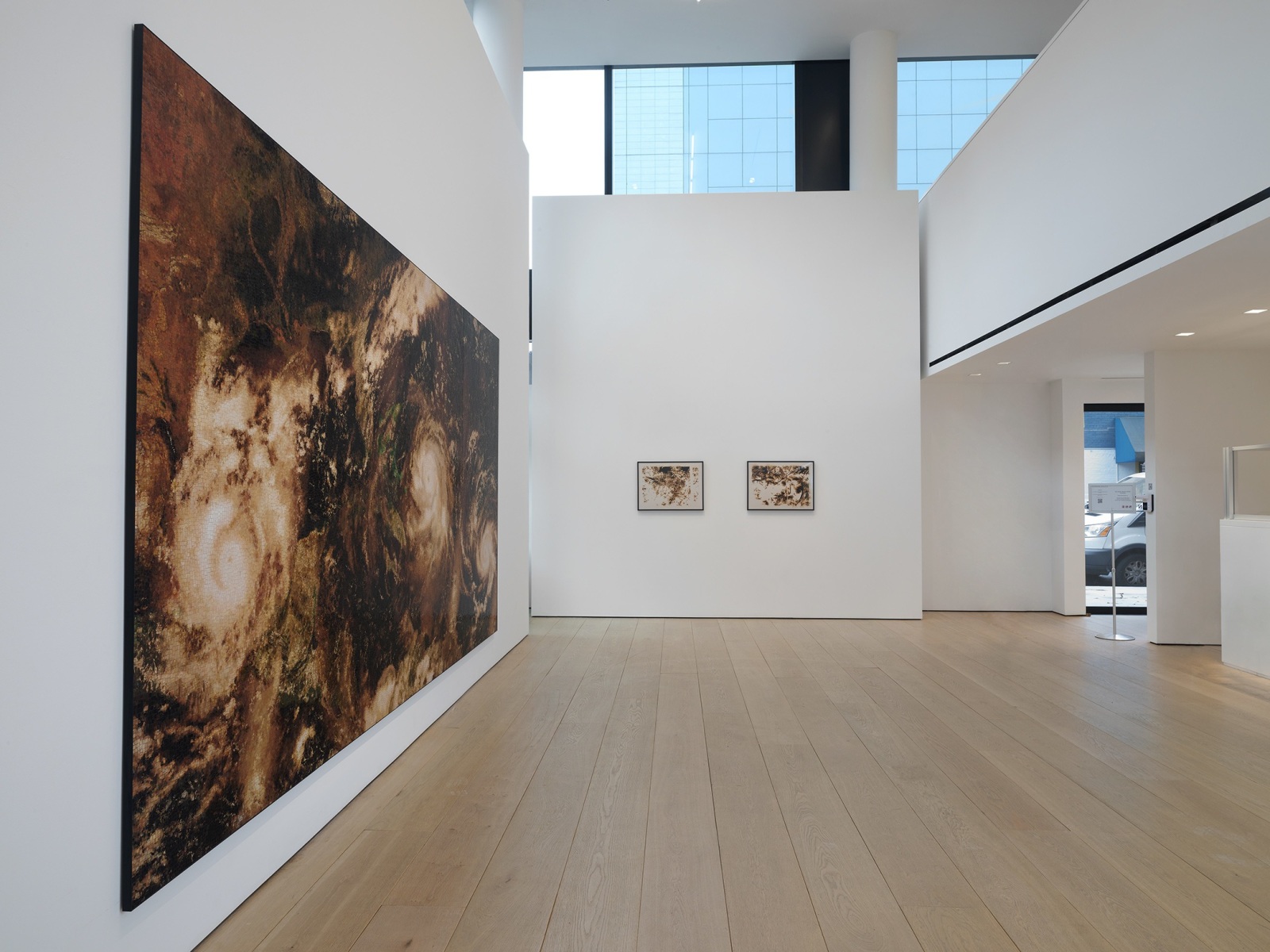 Teresita Fern&aacute;ndez:&nbsp;Maelstrom, Installation view, Lehmann Maupin, New York