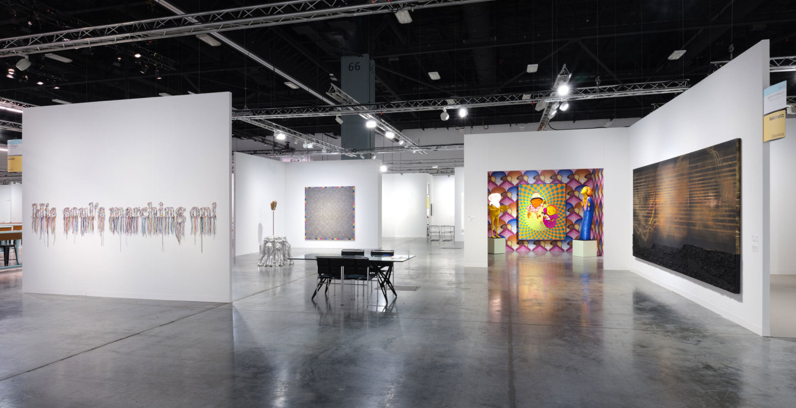 Art Basel Miami Beach 2023, Installation&nbsp;view, Lehmann Maupin, Booth B26