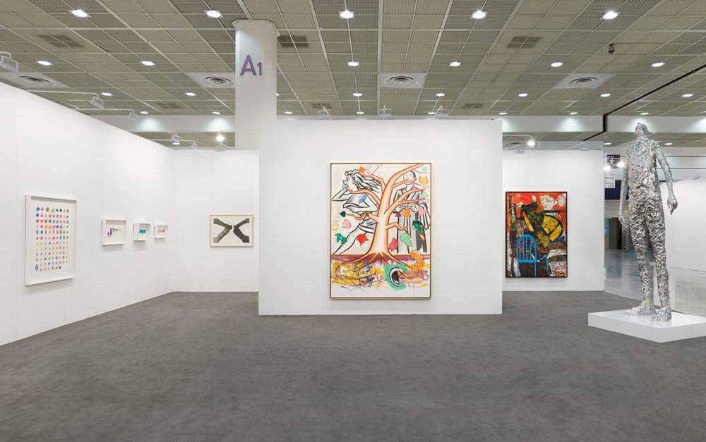 Installation view, Lehmann Maupin, KIAF, Seoul, Booth A44