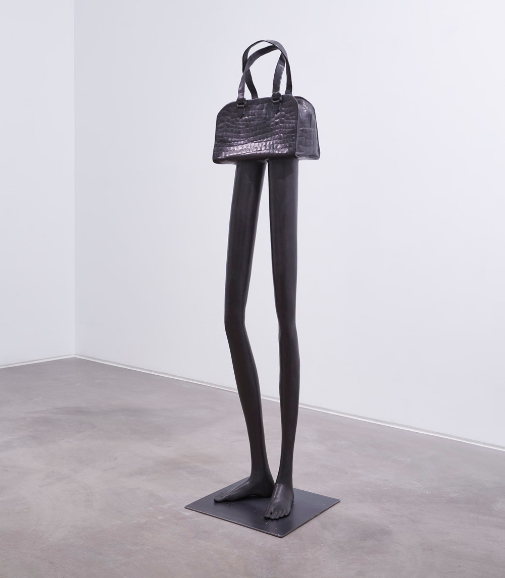 ERWIN WURM, Tall bag YSL, 2019