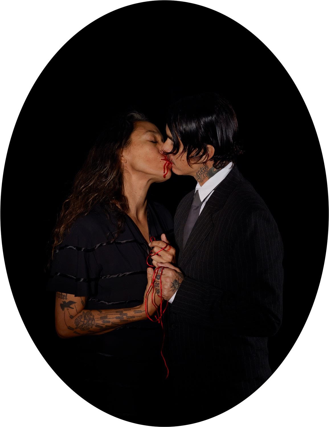 CATHERINE OPIE, Julie &amp;amp; Pigpen, 2012