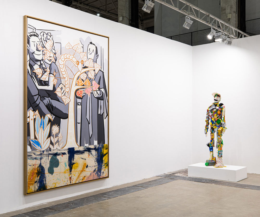 West Bund Art &amp;amp; Design, Installation View, Lehmann Maupin, Booth A121