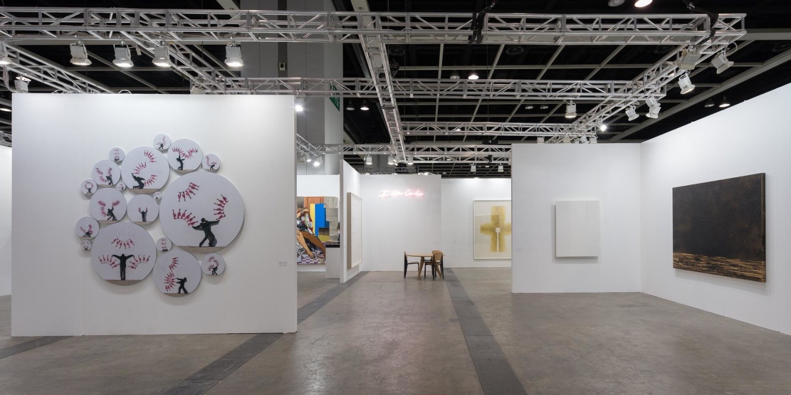  Installation view, Booth 1C08, Art Basel Hong Kong 2015&nbsp;