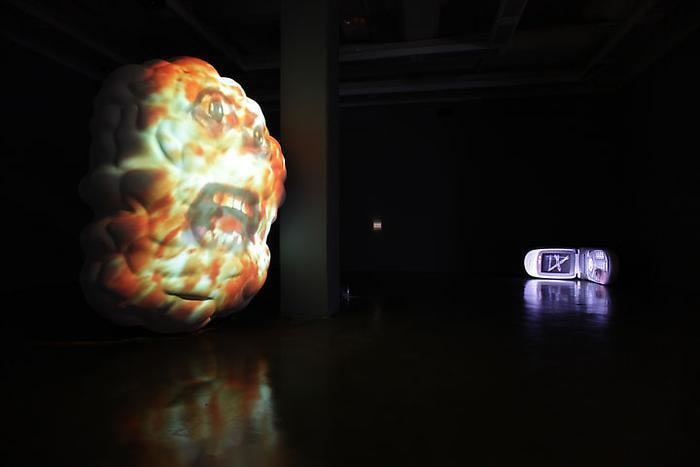 TONY OURSLER Installation View