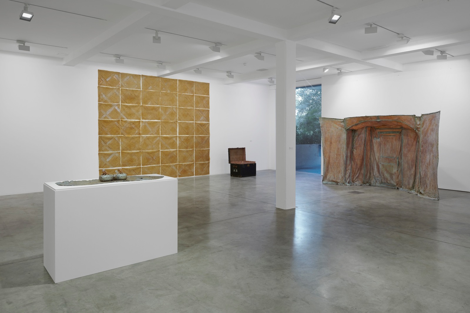 Heidi Bucher Installation view,&nbsp;Parasol unit&nbsp;foundation for contemporary art, London, UK