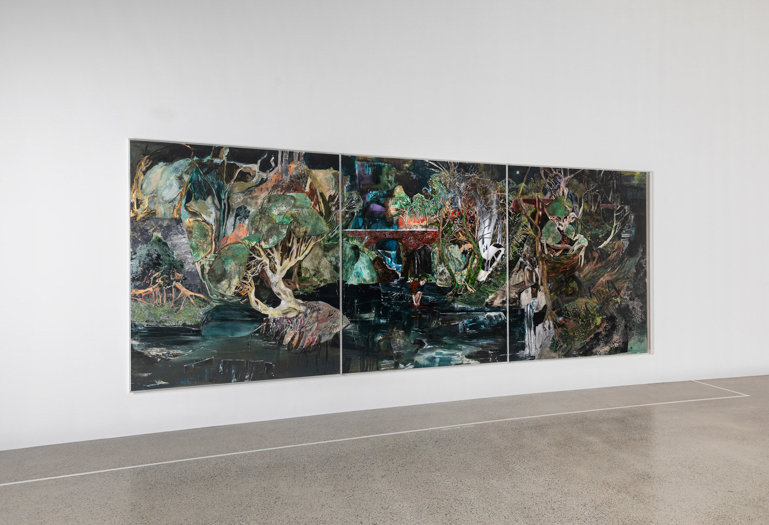 Hernan Bas: Choose Your Own Adventure, Installation View