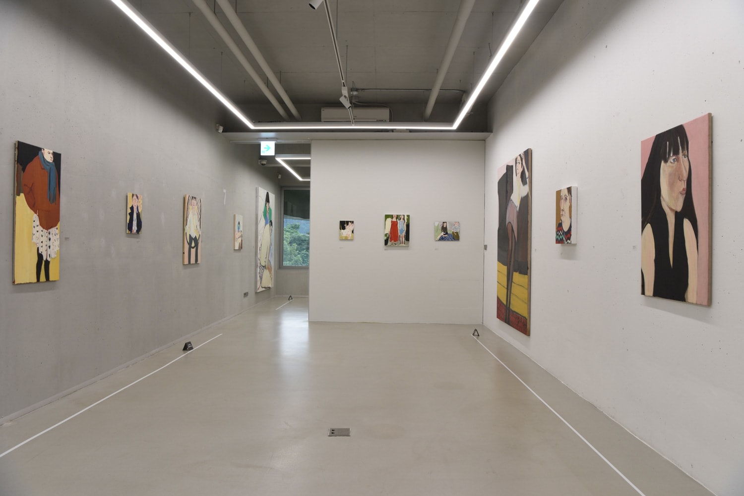 Chantal Joffe: Family Lexicon, Installation View