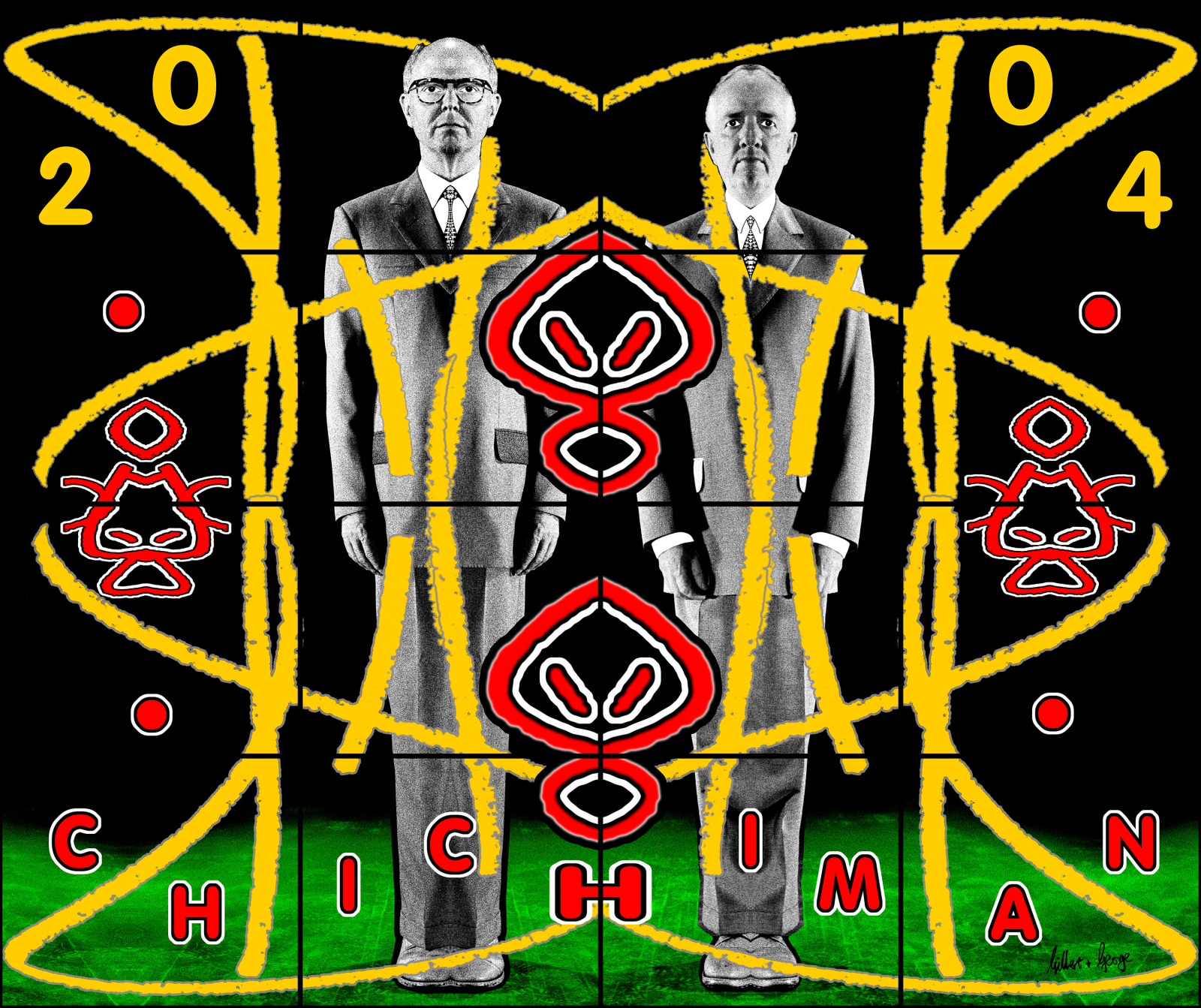 GILBERT &amp;amp; GEORGE, Chichiman, 2004