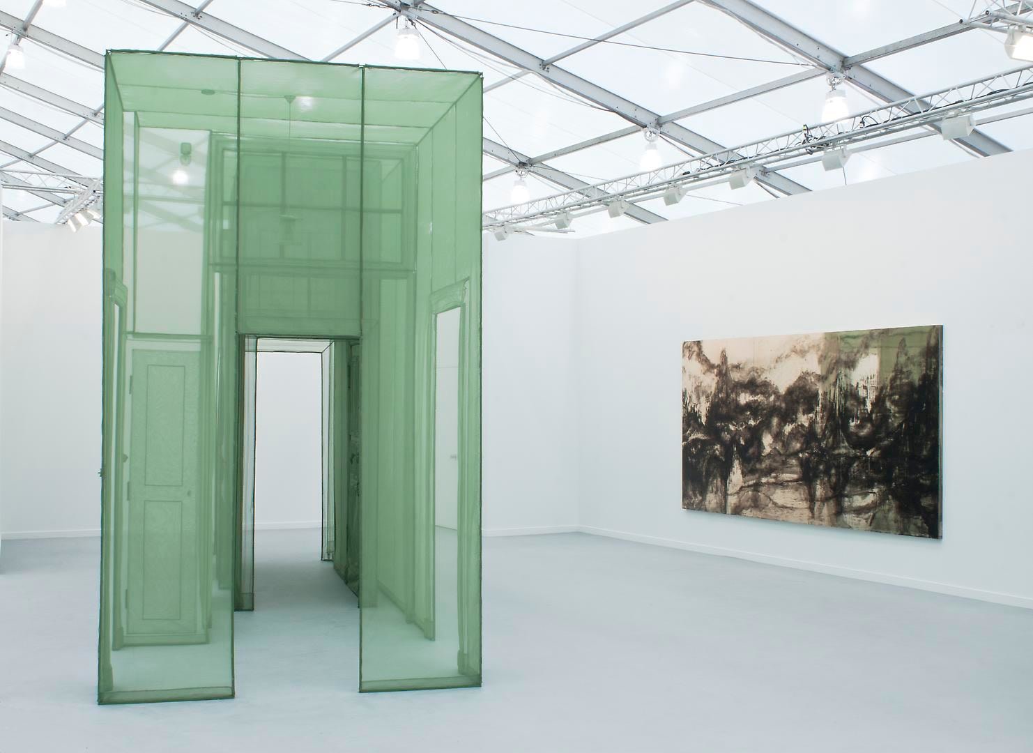  Installation view, Frieze Art Fair New York