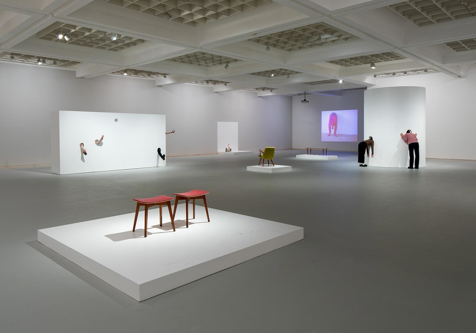 Erwin Wurm: Away at Home, Installation view