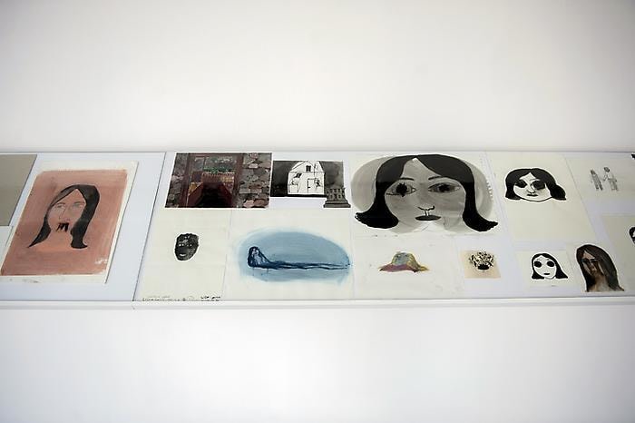 KLARA KRISTALOVA Installation view, 2012