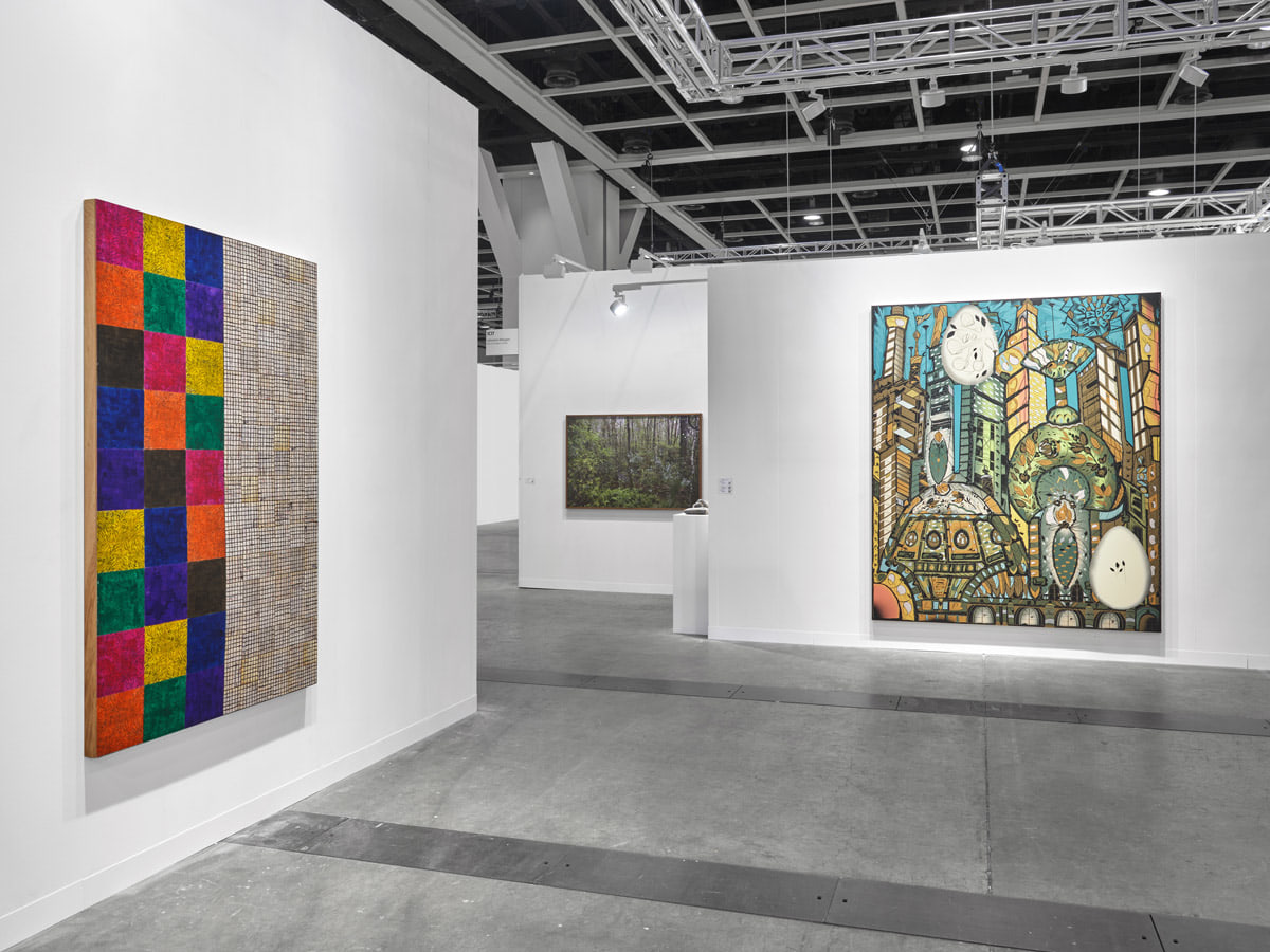 Art Basel Hong Kong 2022, Installation view, Lehmann Maupin, Booth 1C17