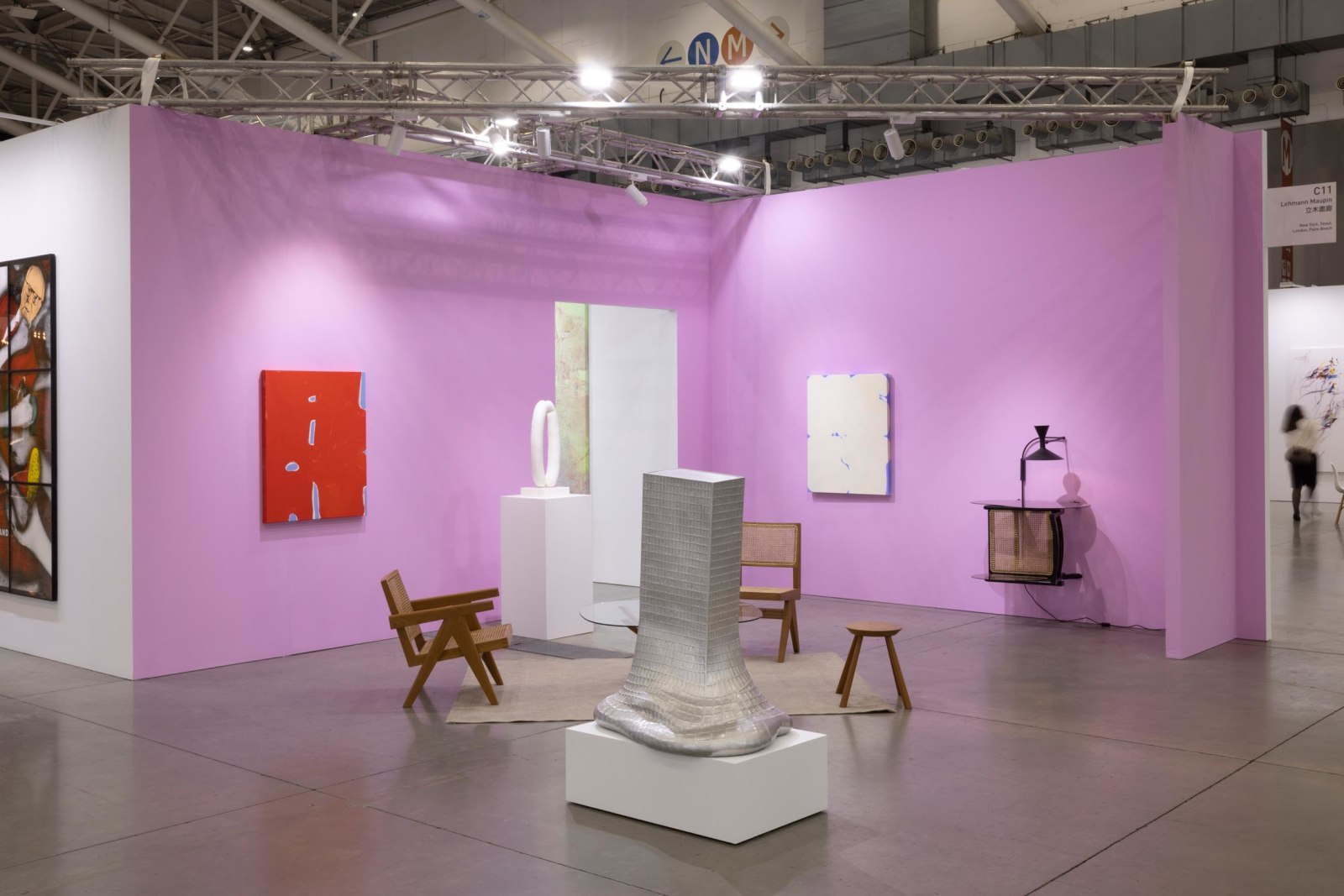 Taipei Dangdai 2023, Installation view, Lehmann Maupin, Booth C11