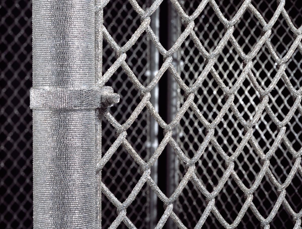 LIZA LOU, Security Fence, 2005 (detail)