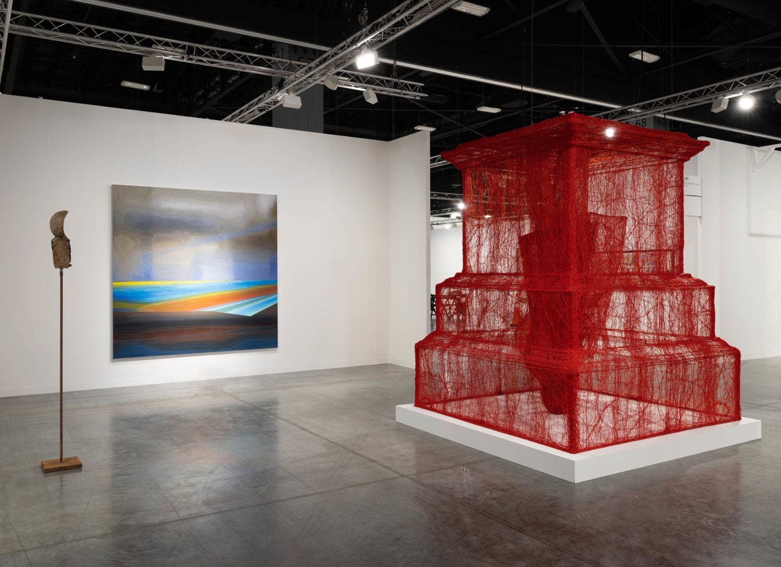 Art Basel Miami Beach 2022, Installation&nbsp;view, Lehmann Maupin, Booth G22