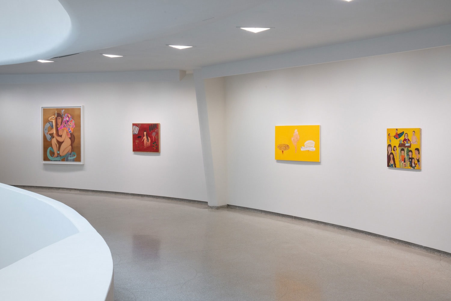 Cecilia Vicu&ntilde;a: Spin Spin Triangulene, Installation view