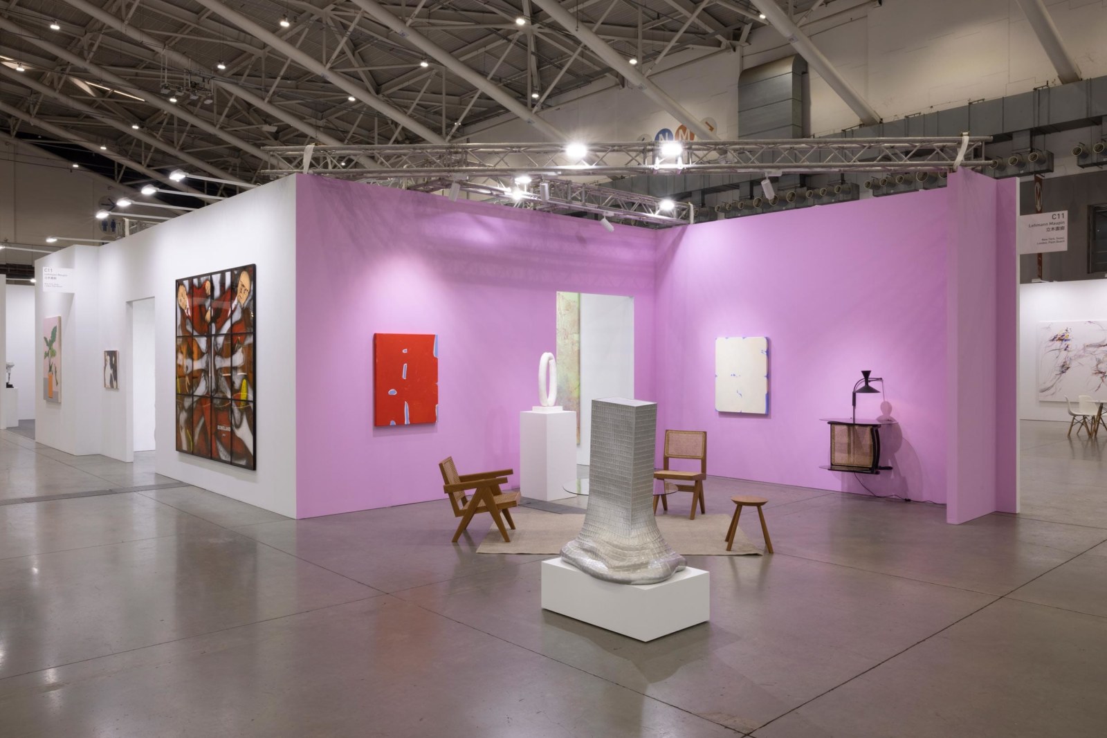 Taipei Dangdai 2023, Installation view, Lehmann Maupin, Booth C11