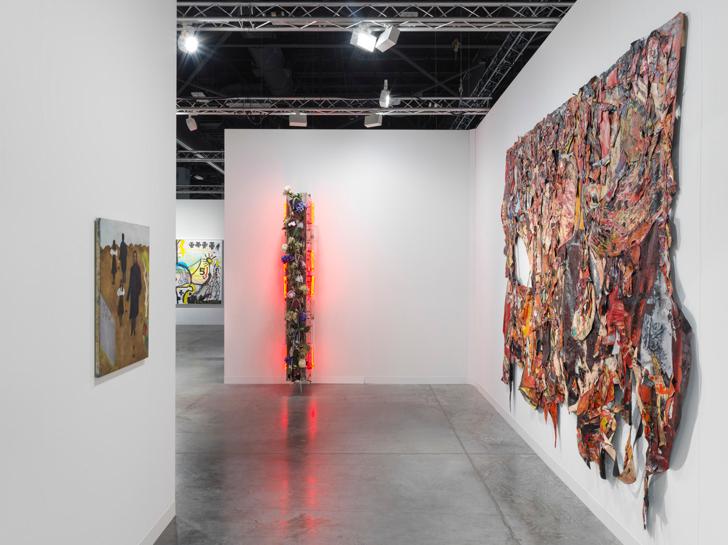 Installation view of Lehmann Maupin's booth at Art Basel Miami Beach 2018, view 5