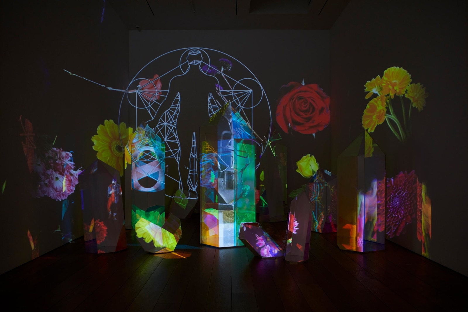 Tony Oursler: mAcHiNe E.L.F., Installation View