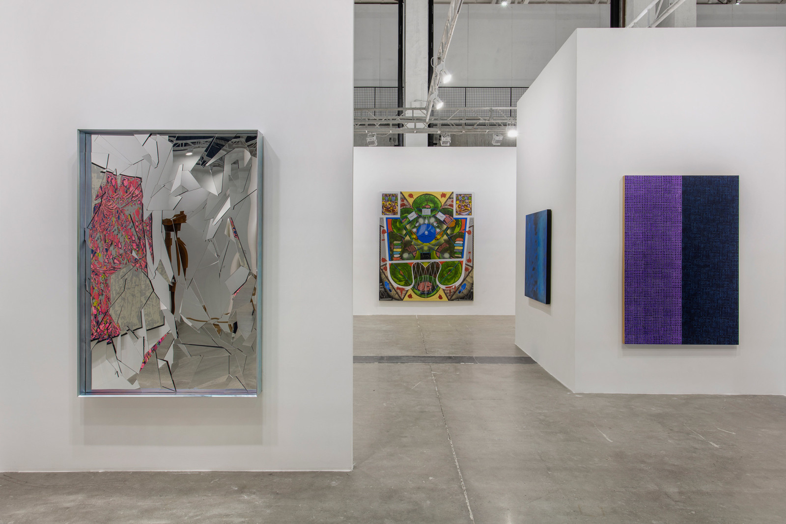 Fourth installation view of Lehmann Maupin's booth at West Bund Art &amp; Design 2020