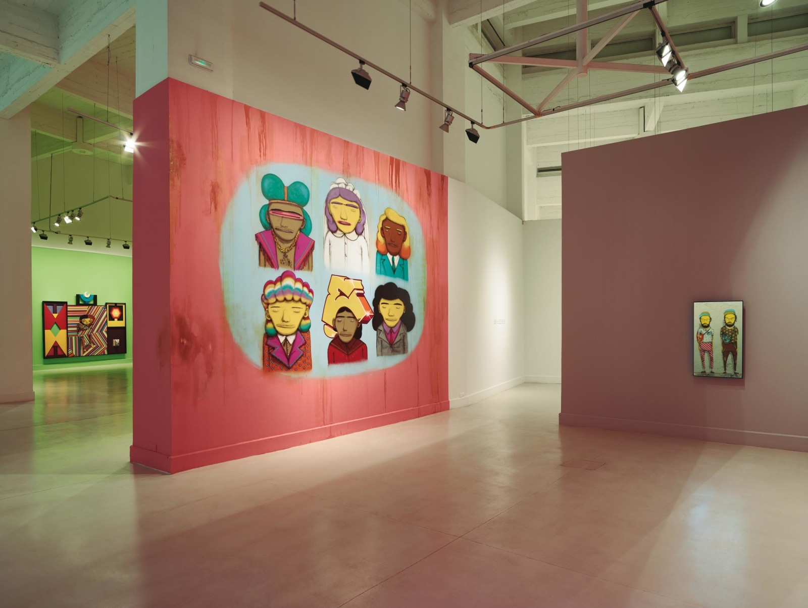 OSGEMEOS: When the leaves turn to yellow, Installation view