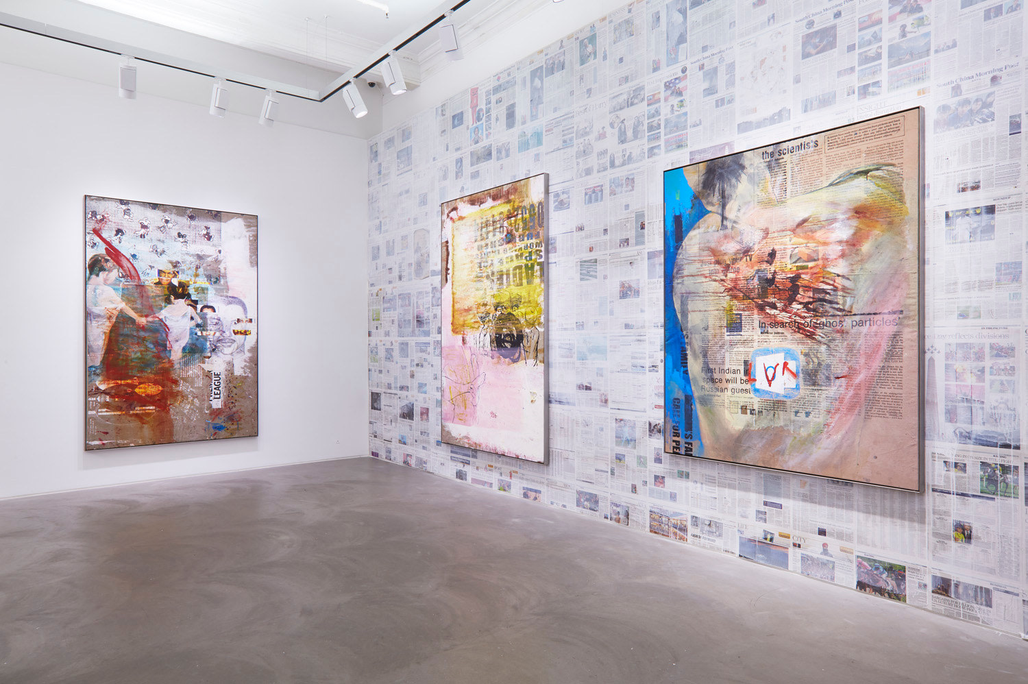 Mandy El-Sayegh,&nbsp;Dispersal, Installation view at Lehmann Maupin, Hong Kong