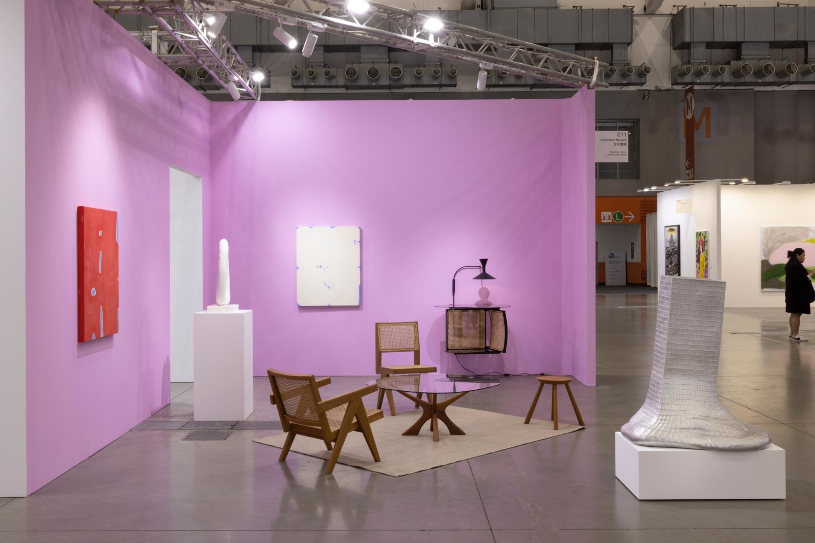 Taipei Dangdai 2023, Installation view, Lehmann Maupin, Booth C11