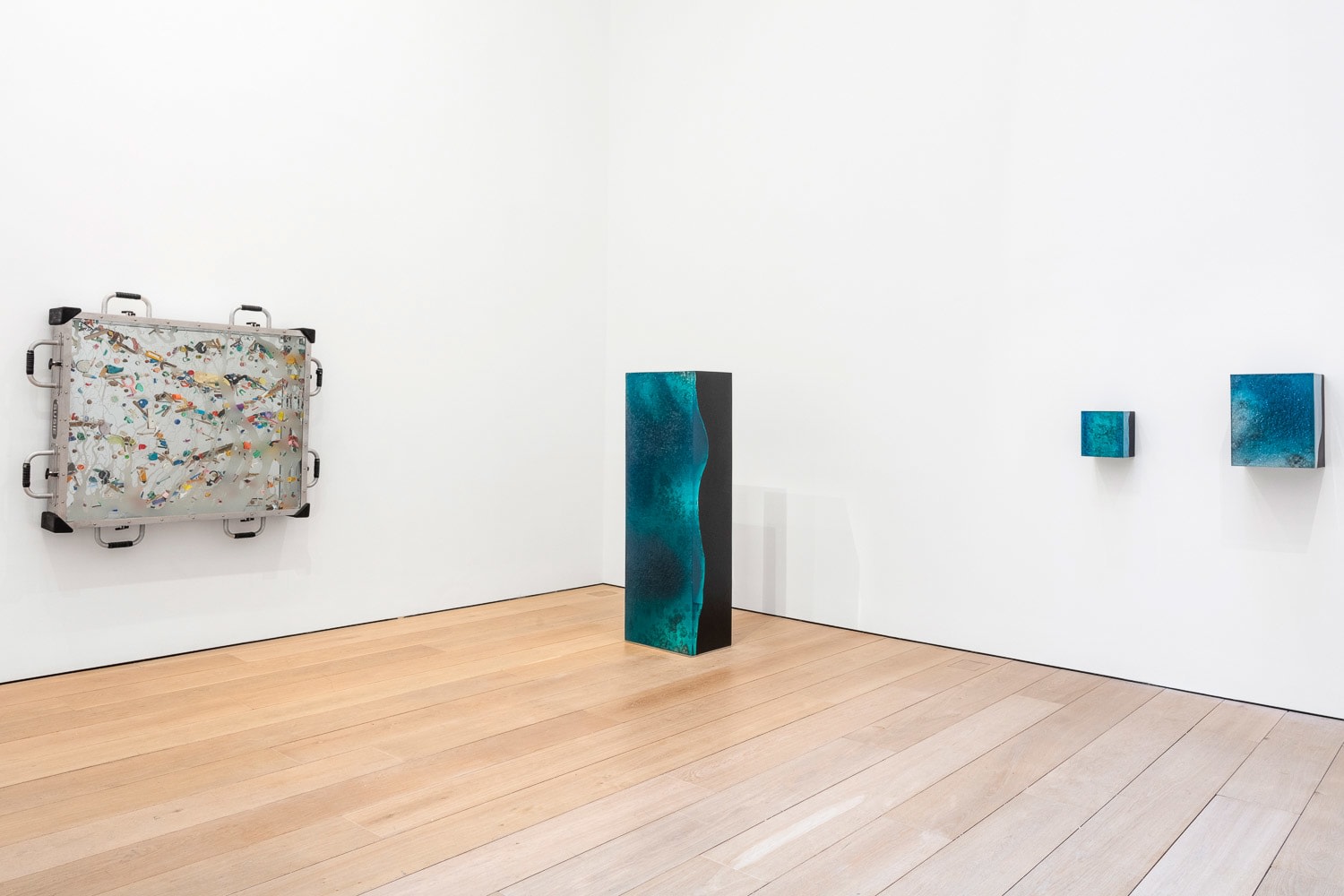 Ashley Bickerton: Seascapes at the End of History, Installation view, New York