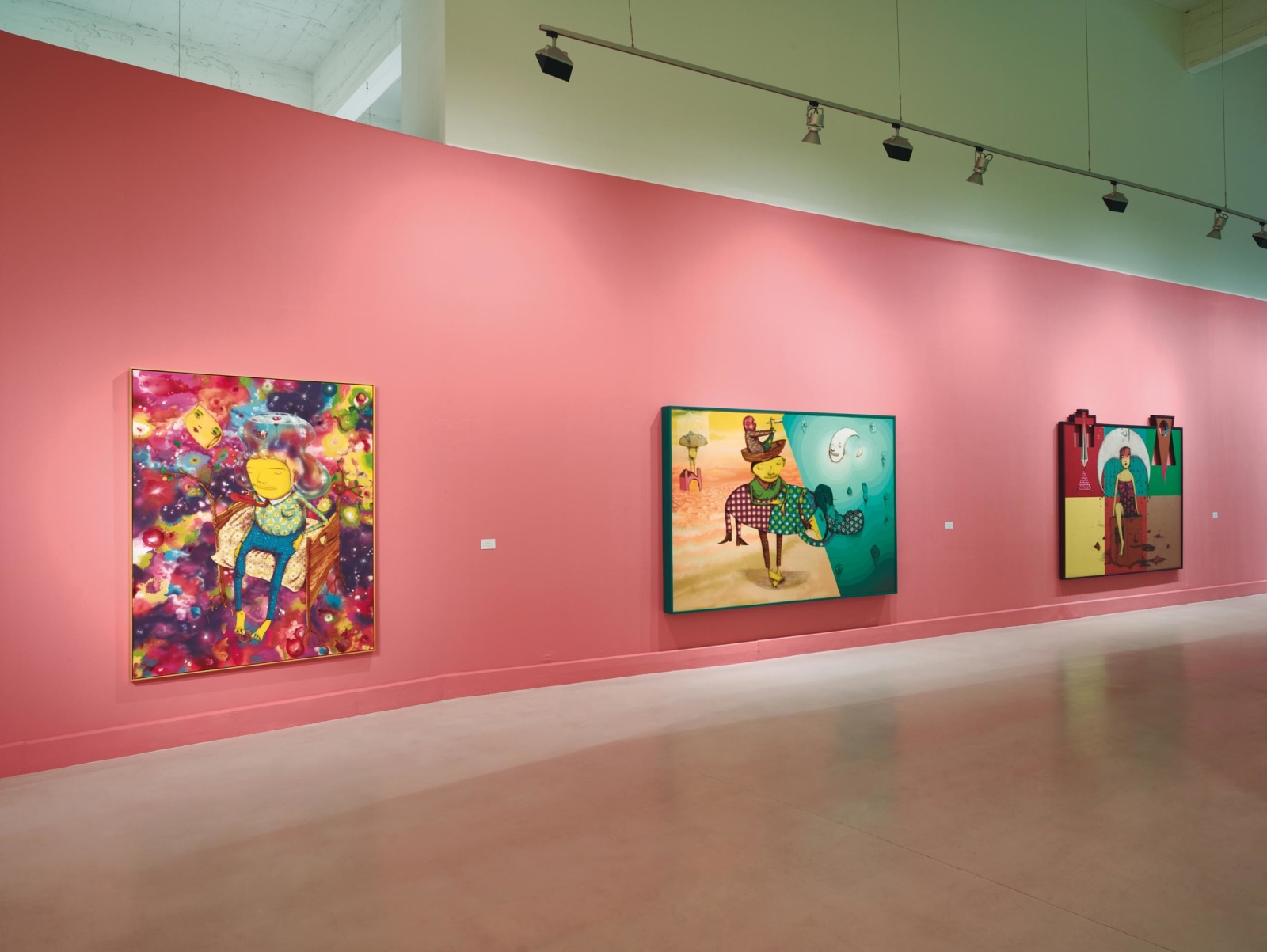 OSGEMEOS: When the leaves turn to yellow, Installation view