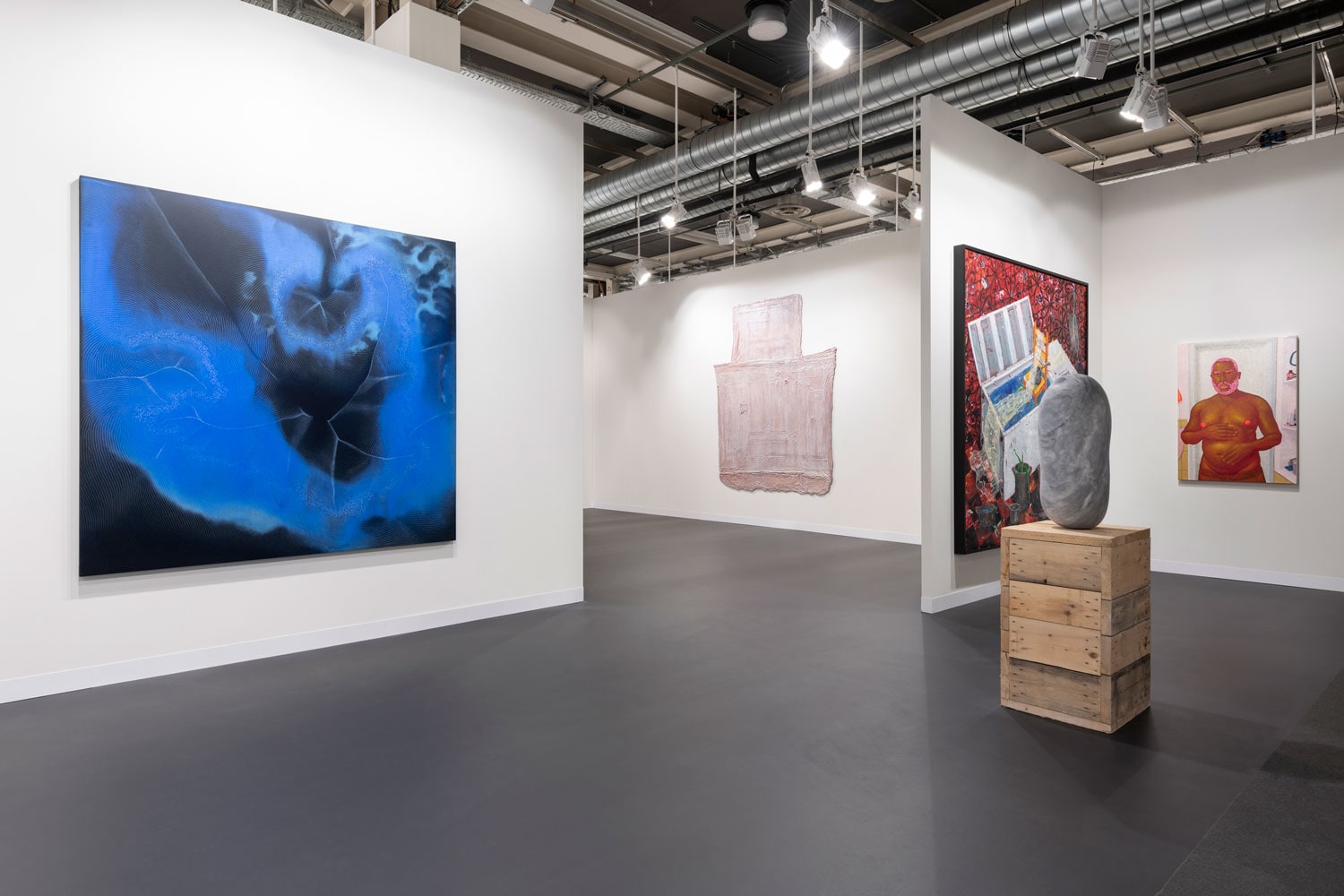 Art Basel&nbsp;2021 Installation view, Lehmann Maupin,&nbsp;Booth L11