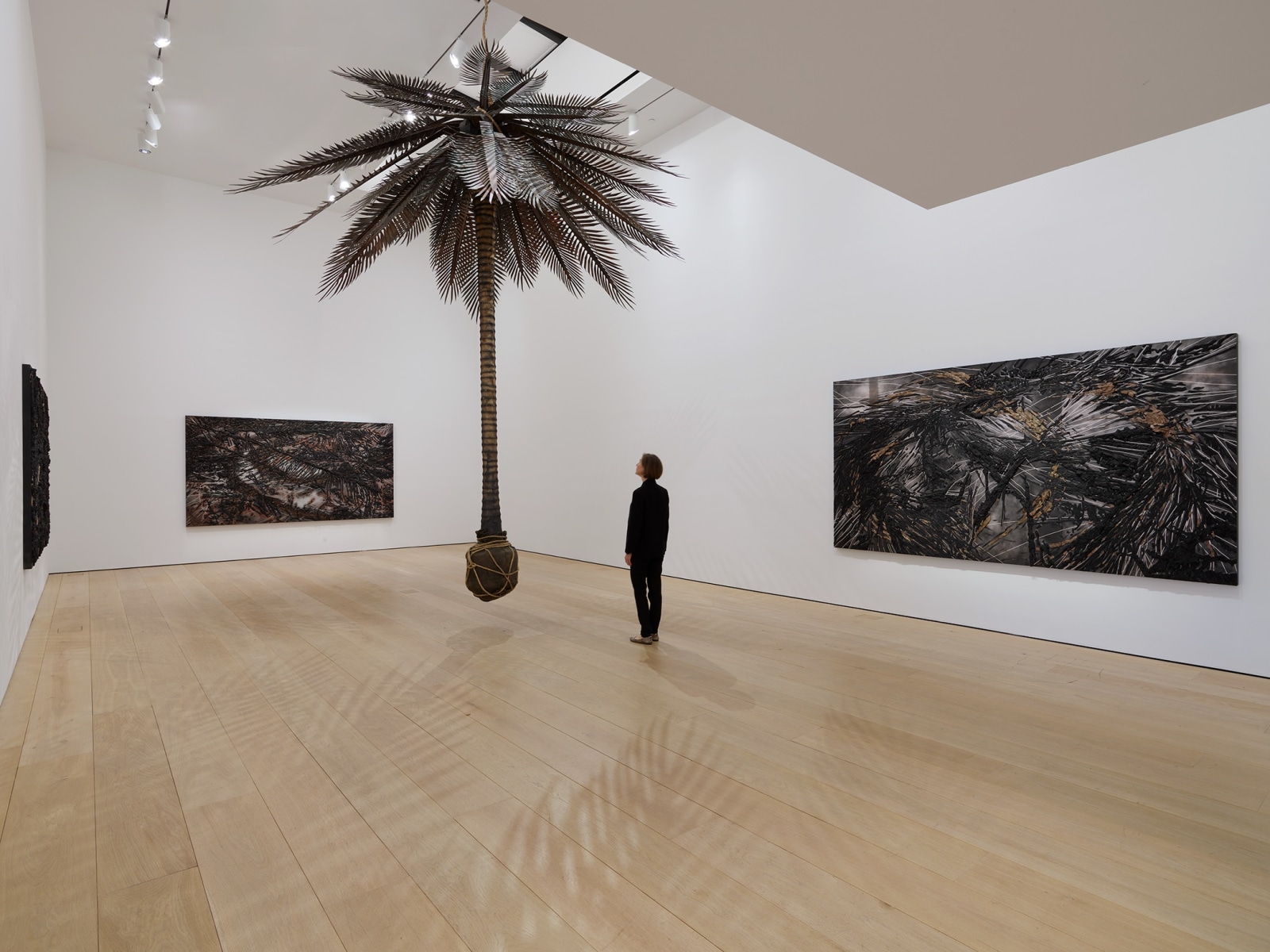 Teresita Fern&aacute;ndez:&nbsp;Maelstrom, Installation view, Lehmann Maupin, New York