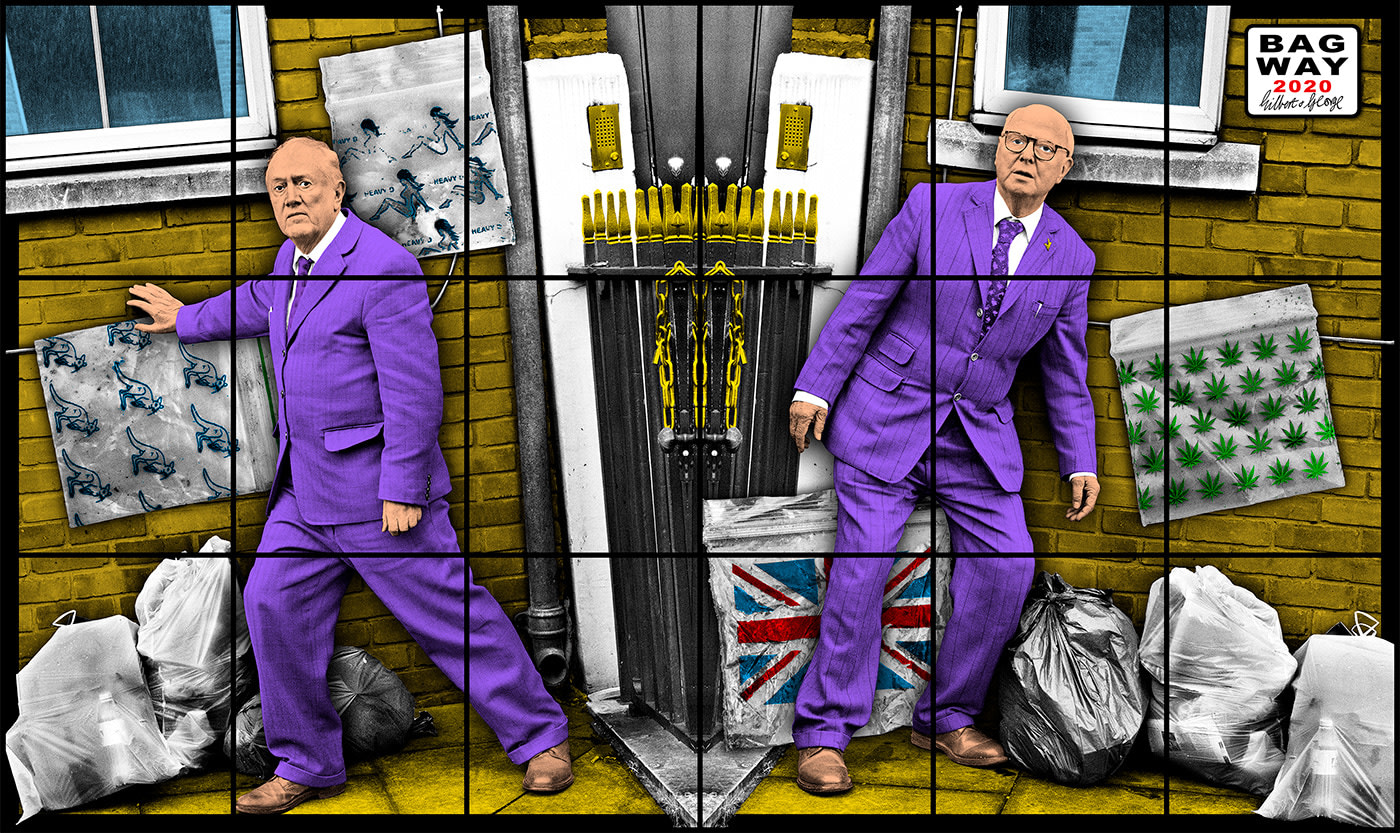 Gilbert &amp;amp; George, BAG WAY, 2020