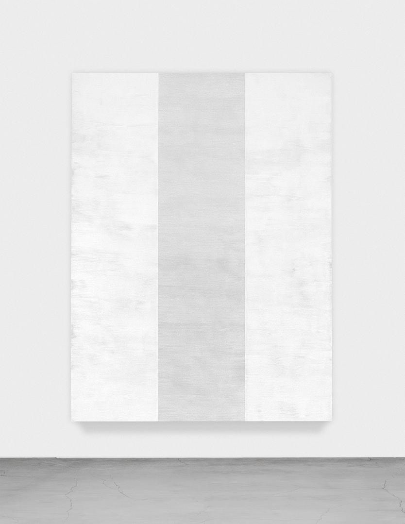 MARY CORSE Untitled (White Inner Band, Beveled), 2011