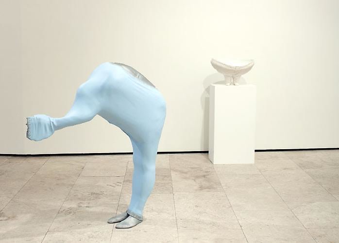 ERWIN WURM gulp Installation View 3