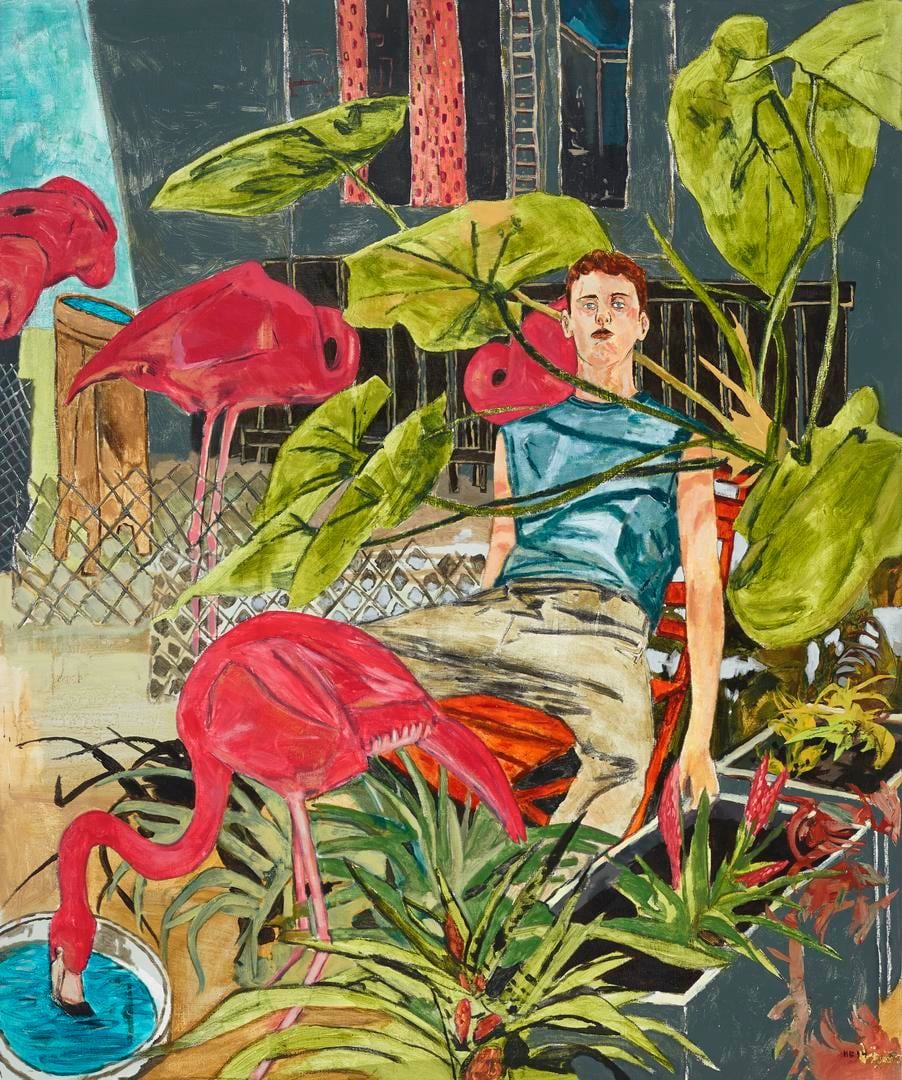 HERNAN BAS, The flamingo farmer&rsquo;s son, 2014