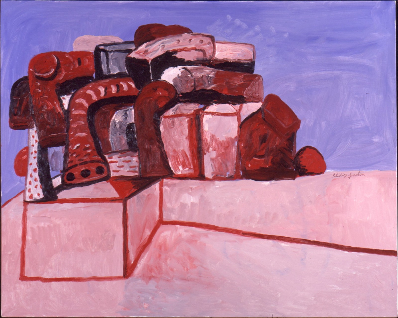 PHILIP GUSTON Ledge, 1979