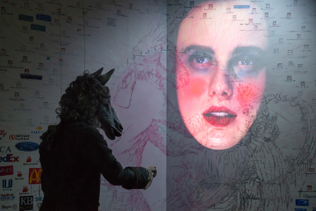 Tony Oursler: Hypnosis, Installation View