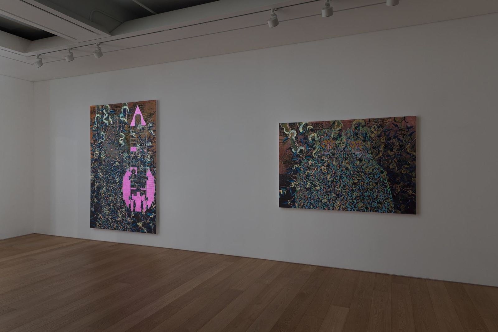 Tammy Nguyen: A Comedy for Mortals: Inferno, Installation View