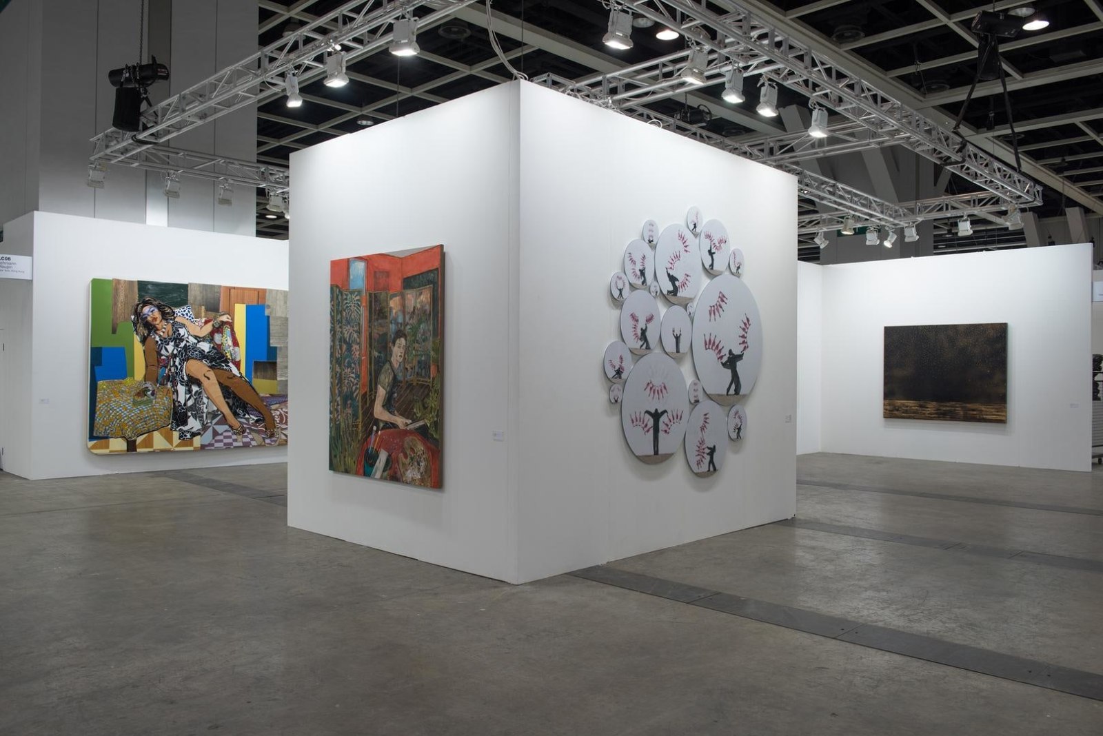  Installation view, Booth 1C08, Art Basel Hong Kong 2015&nbsp;