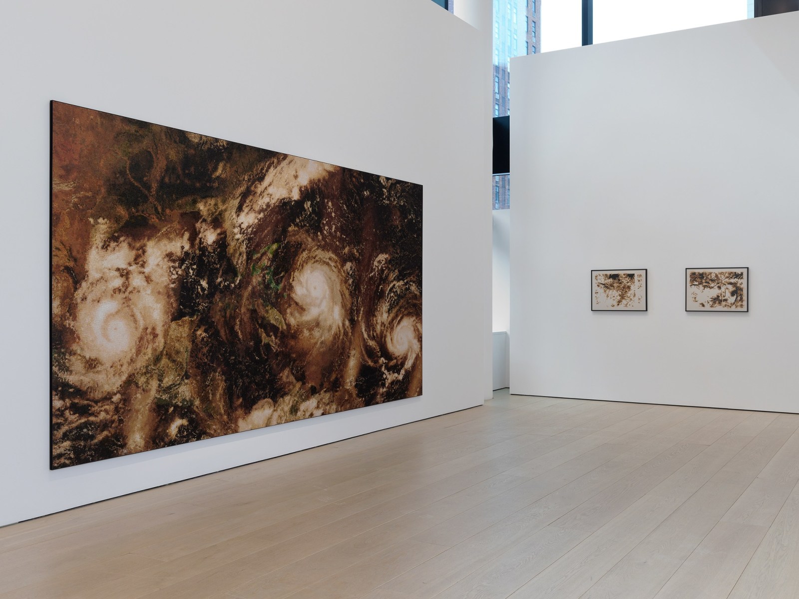 Teresita Fern&aacute;ndez:&nbsp;Maelstrom, Installation view, Lehmann Maupin, New York