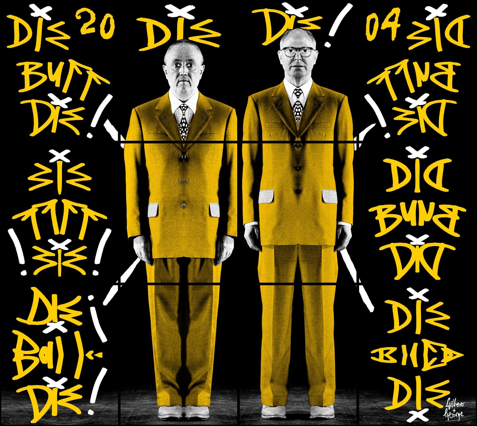 GILBERT &amp;amp; GEORGE, Die Buff Die!, 2004